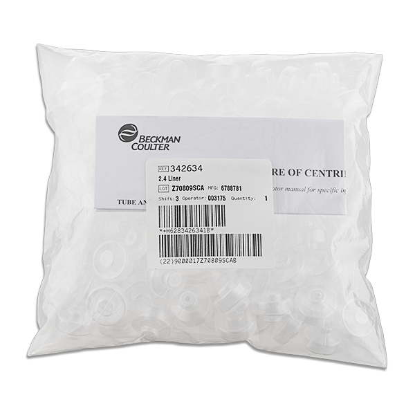 342634_2.4 mL Polyethylene Liner, 100Pk