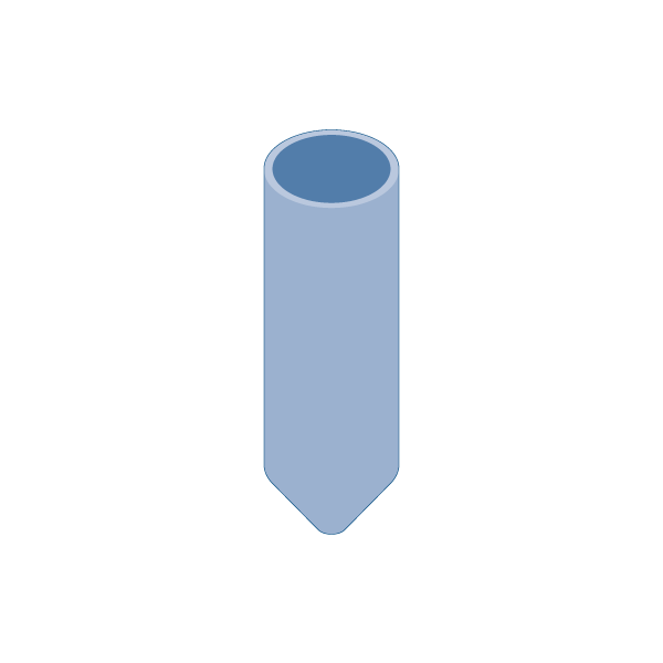 C63369_25 - 30 mL Skirted Tube Adapter; 1 Tubes per Adapter