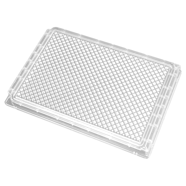 001-12782_Echo(R)  Qualified 384-well Cyclic Olefin Copolymer (COC) Source Microplate, Low Dead Volume, Clear, Non-sterile